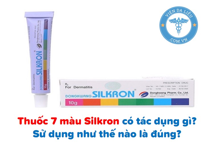 Thuốc 7 màu Silkron có tác dụng gì? Sử dụng như thế nào là đúng? 1