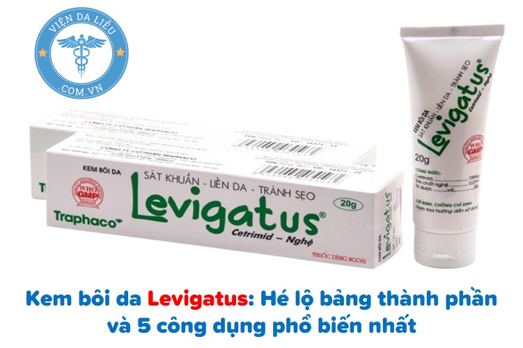 Kem bôi da Levigatus: Hé lộ bảng thành phần và 5 công dụng phổ biến nhất 1
