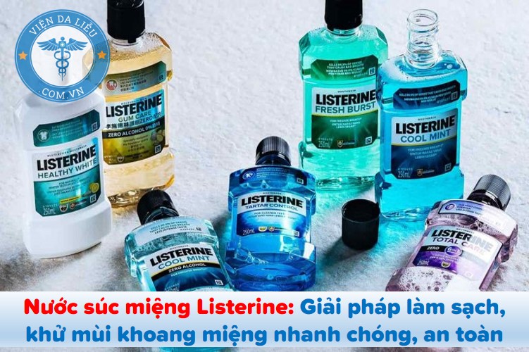 Nước súc miệng Listerine: Giải pháp làm sạch, khử mùi khoang miệng nhanh chóng, an toàn 1
