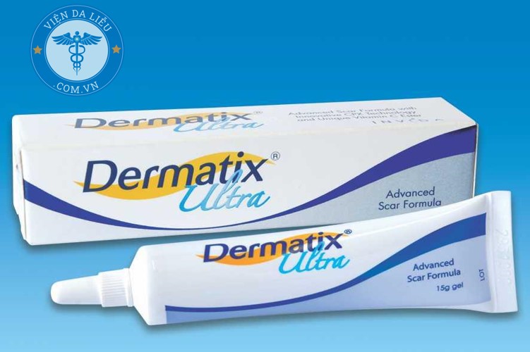 2. Thuốc trị sẹo bỏng bô Dermatix Ultra 1