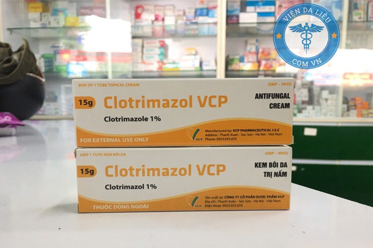 2. Thuốc bôi chốc mép Clotrimazol VCP 1